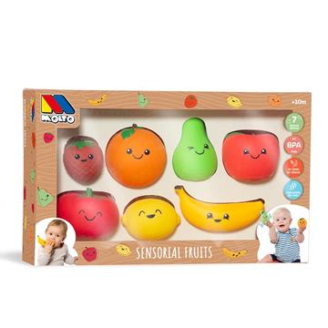 Imagen de Set De Frutas Sensoriales 7 piezas.