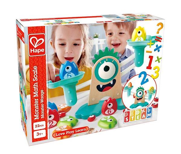 Imagen de Hape Báscula Matemática Monstruosa