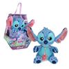Imagen de Peluche cachorro Baby Paws Stitch con sonido y bolsa transportable personalizada 10,30x19x11,20 cm