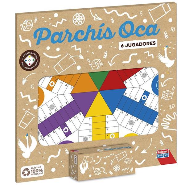 Imagen de Tablero Parchís Oca 6 Jugadores