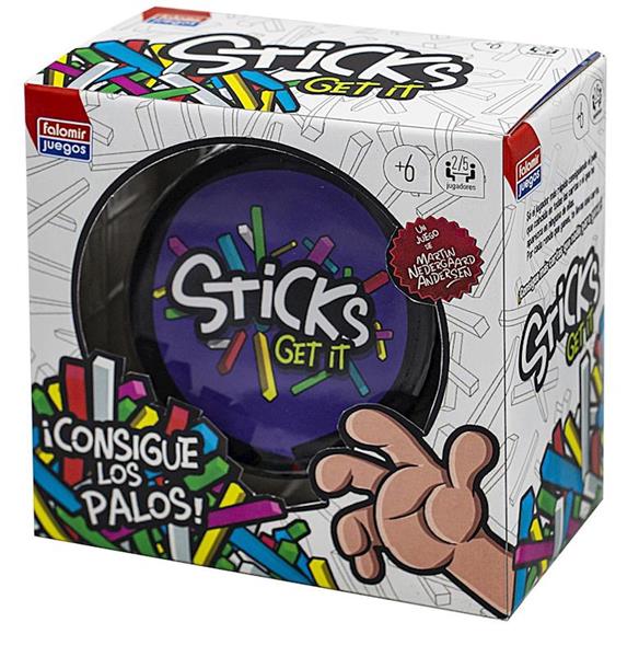 Imagen de Juego Sticks Get it ¡el que consigue más cartas gana!