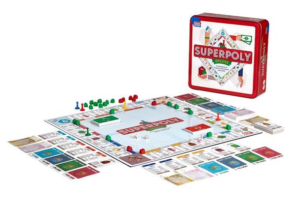 Imagen de Juego Superpoly Deluxe 75 aniversario en caja metálica