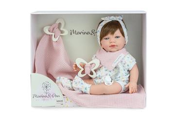 Imagen de Muñeca Sweet Baby Farfalla Estuche 42 Cm