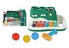Imagen de Xilofono musical Cocodrilo con 6 notas y juego de bolas 29x18x18 cm
