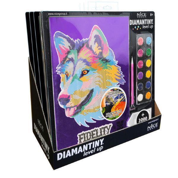Imagen de Diario Crystal Art Diamantiny Surtido 3. Realiza mosaicos con gemas de colores en 3D 32x32x2,4 cm - Modelos surtidos