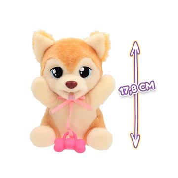 Imagen de Peluche cachorro Yummy Baby Paws, con sonido y bolsa transportable personalizada 