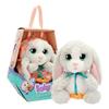 Imagen de Peluche cachorro Bunny Baby Paws, con sonido y bolsa transportable personalizada 