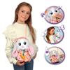 Imagen de Peluche cachorro Bunny Baby Paws, con sonido y bolsa transportable personalizada 