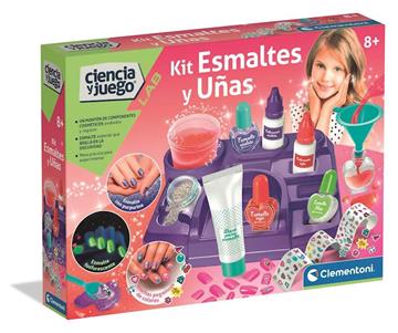 Imagen de Juego Esmaltes Y Uñas. Crea tus esmaltes de colors. 37x28,1x6,5 cm.