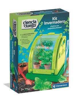 Imagen de Juego Invernadero. Monta tu minihuerto con pequeñas macetas.21x15x5,5 cm