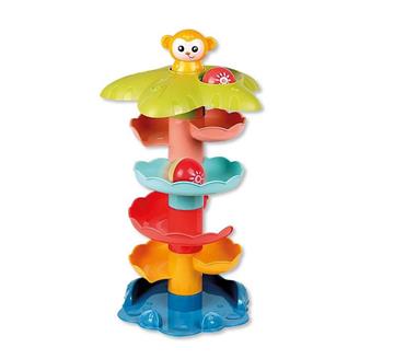 Imagen de Torre de bolas Palmera con mono y accesorios 32x29'5x12'30cm