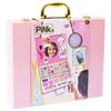 Imagen de Maletin Maquillaje Pink It Selfie. Estuche de belleza súper equipado con anillo selfie y dos niveles de brillo.