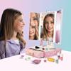 Imagen de Espejo Pink It  Studio Maquillaje Smart Vanity con 4 espejos uno de ellos de aumento y cajón con maquillaje.