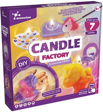 Imagen de Juego Fábrica de Velas 3D. Crea velas coloridas y prefumadas con divertidas formas 29x30x6cm