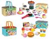 Imagen de Cesta picnic con accesorios 23x23x16cm mod. sdos - Modelos surtidos