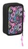 Imagen de Plumier Triple 37 Pcs Monster High "Drama" 12,5X19,5X5,5Cm