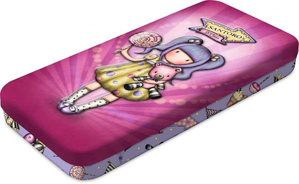 Imagen de Santoro Estuche Metal Gorjuss Fairground First Prize Safta