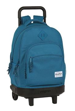 Imagen de Blackfit8 Mochila Safta Escolar con Carro Safta