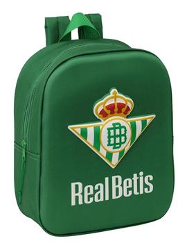 Imagen de MOCHILA GUARDERIA 3D BOLSILLO RED REAL BETIS BALOMPIE 22X27X10 CM