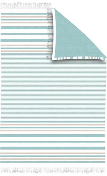 Imagen de Pareo 100X150 Rayas Flecos Teovo Agua