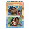 Imagen de Puzzle 2 en 1 48 piezas Vaiana 2