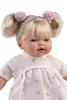 Imagen de Muñeca Roberta Llorona 33cm con cuerpo de tela y chupete incluido