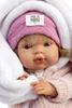 Imagen de Muñeca Lola Llorona con mantita 38cm Cuerpo de tela y mecanismo de sonido