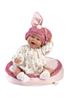 Imagen de Muñeca Mimi Sonrisas  con cojin 42cm. Cuerpo de tela y mecanismo de sonido
