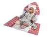 Imagen de Muñeca Mimi Llorona Portabebe Espacial 42cm con cuerpo de tela y mecanismo de sonido