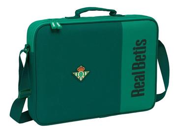 Imagen de Cartera Extraescolares Resistente Agua Real Betis Balompie 38x28x6 Cm