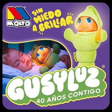 Imagen de Muñeco Gusi Luz Dos Caras 40 Aniversario 28 cm
