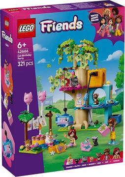 Imagen de Fiesta De Cumpleaños Y Casa Del Árbol Felina Lego Friends