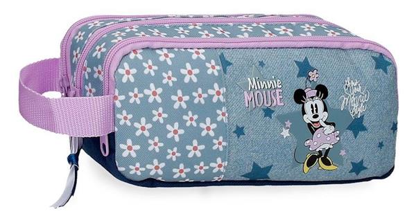 Imagen de NECESER 3 CREMALLERAS MINNIE STYLE