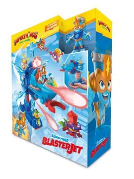 Imagen de Figura Superthings S Blaster Jet. Cargador de proyectiles giratorio con 6 proyectiles. 39x33,5x13,5 cm