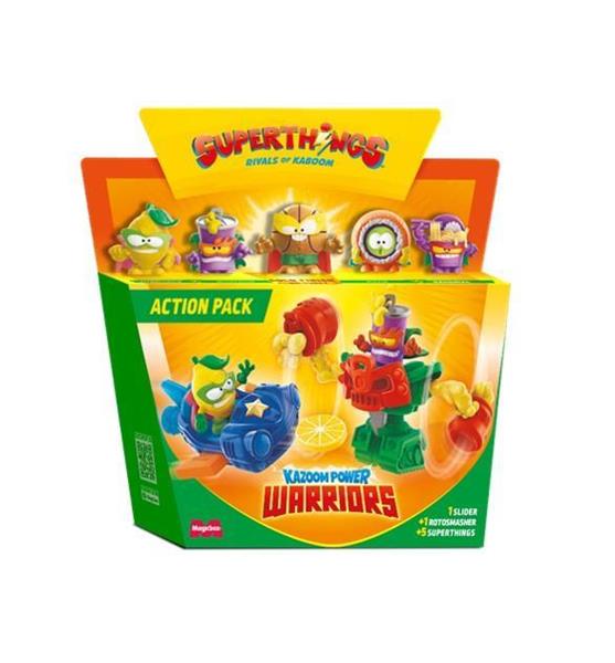 Imagen de Figura Supertings Kazoom Power Warriors Action Pack.39x22,5x19 cm - Modelos surtidos