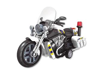 Imagen de Moto friccion Policia con luces y sonidos 32x13x22 cm