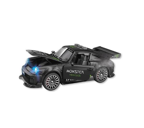 Imagen de Coche Porsche Spray Retrofit Inertia con luces y sonidos 16x7x6cm mod.sdos - Modelos surtidos
