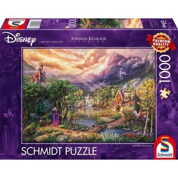 Imagen de Puzzle 1000 pieza Disney, Blancanieves y la reina