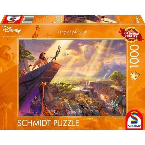 Imagen de Puzzle 1000 piezas Disney, El Rey León