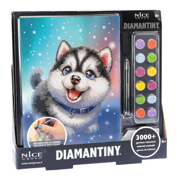 Imagen de Diario Crystal Art Diamantiny Level Up 12 con gema de colores 3D 32X32X2,4 CM