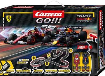 Imagen de Pista Carreta GO Speed Zone (F1 Ferrari Hamilton+F1 Red Bull Verstappen) 6,3m          