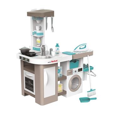 Imagen de Cocina de Juguete Cleaning 2 en 1 con Funciones de Cocina y Limpieza Smoby (7600311050)