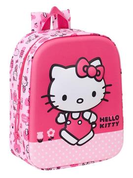 Imagen de Mochila Guarderia 3D Hello Kitty 3D 22x27x10 Cm