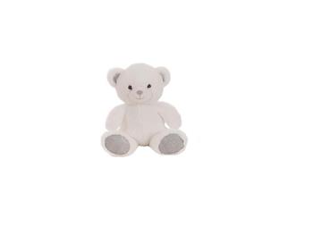 Imagen de Peluche Oso Patitas Brilli 3 Col. Surt. Rosa/Gris/Plata 36 Cm