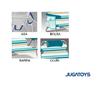 Imagen de Silla playa aluminio multiposicion rayas con reposacabezas 25 cm, almohadilla y bolso lateral, 80x65x45cm, 25 cm altura asiento.