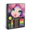 Imagen de Cuaderno Creativo de Páginas Negras de Coralia, Libro con páginas negras para colorear 26x22x2.80 cm