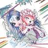 Imagen de Libro para colorear Universo Nebulous Stars 28x22.30x1 cm