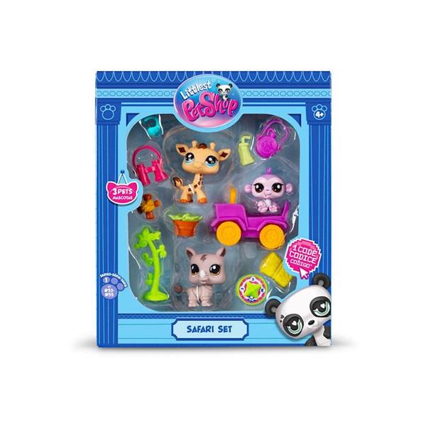 Imagen de Littlest Pet Shop Pack de Juego Safari Bandai