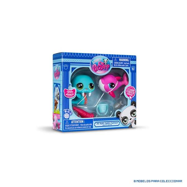 Imagen de Pack de 2 Figuras Mascotas Littlest Pet Shop Bandai