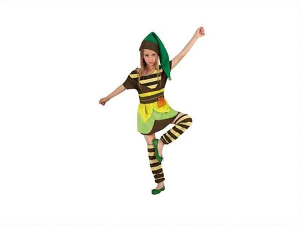 Imagen de Disfraz Infantil De Duende Niña Talla 7-9 Años Atosa